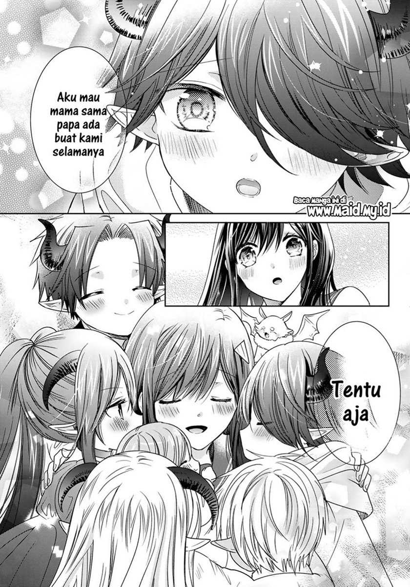 Isekai de Saikyo Mao no Kodomotachi no Mama ni Natchaimashita. Chapter 25 - halaman 35