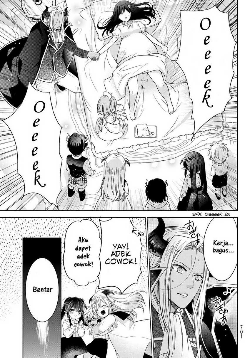 Isekai de Saikyo Mao no Kodomotachi no Mama ni Natchaimashita. Chapter 27.2 - halaman 17