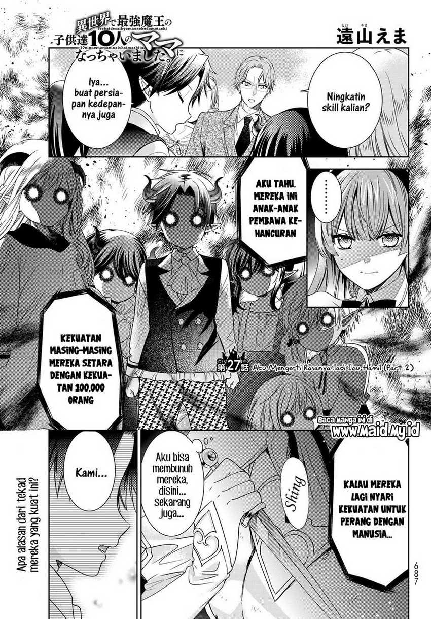 Isekai de Saikyo Mao no Kodomotachi no Mama ni Natchaimashita. Chapter 27.2 - halaman 3