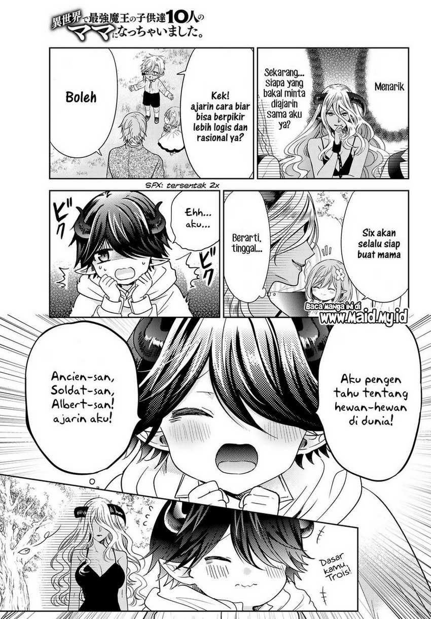 Isekai de Saikyo Mao no Kodomotachi no Mama ni Natchaimashita. Chapter 27.2 - halaman 9