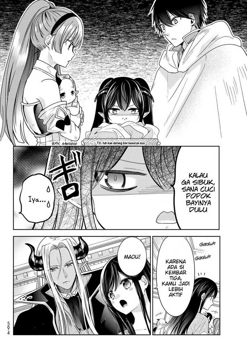 Isekai de Saikyo Mao no Kodomotachi no Mama ni Natchaimashita. Chapter 28 - halaman 10