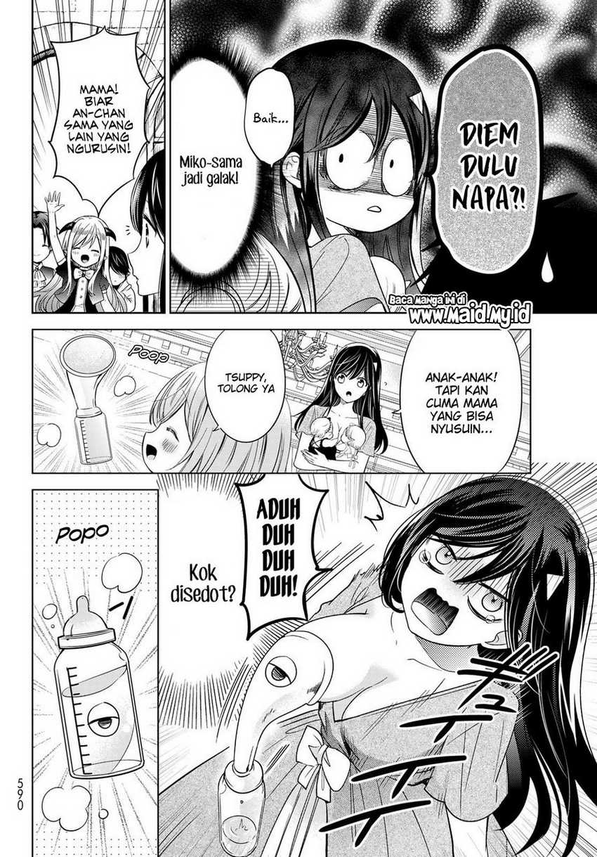 Isekai de Saikyo Mao no Kodomotachi no Mama ni Natchaimashita. Chapter 28 - halaman 6