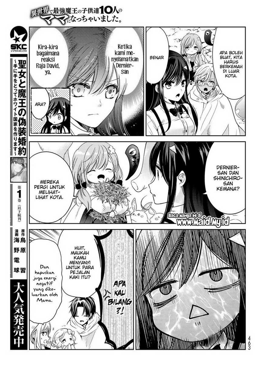 Isekai de Saikyo Mao no Kodomotachi no Mama ni Natchaimashita. Chapter 31 - halaman 13
