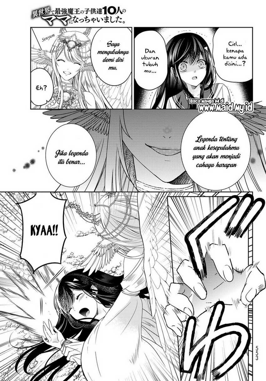 Isekai de Saikyo Mao no Kodomotachi no Mama ni Natchaimashita. Chapter 35 - halaman 45