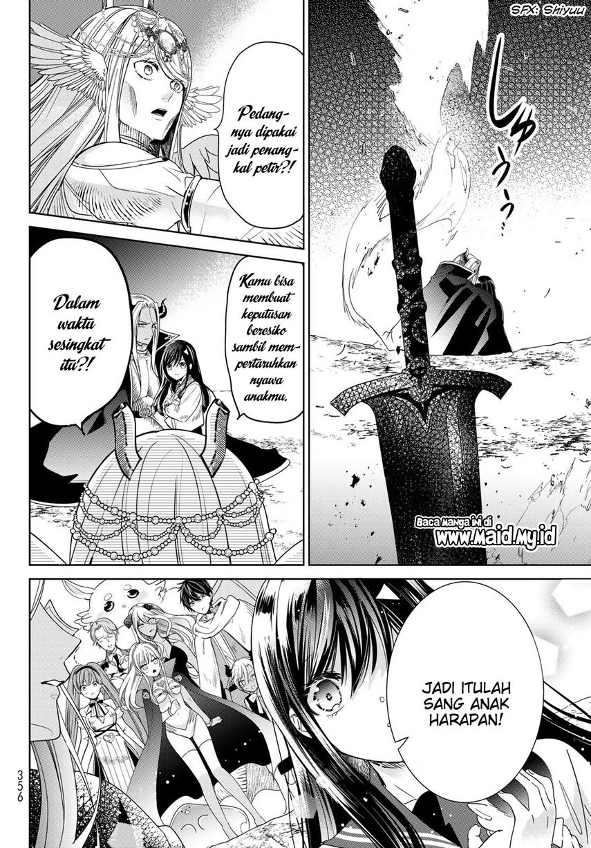 Isekai de Saikyo Mao no Kodomotachi no Mama ni Natchaimashita. Chapter 37.1 - halaman 17