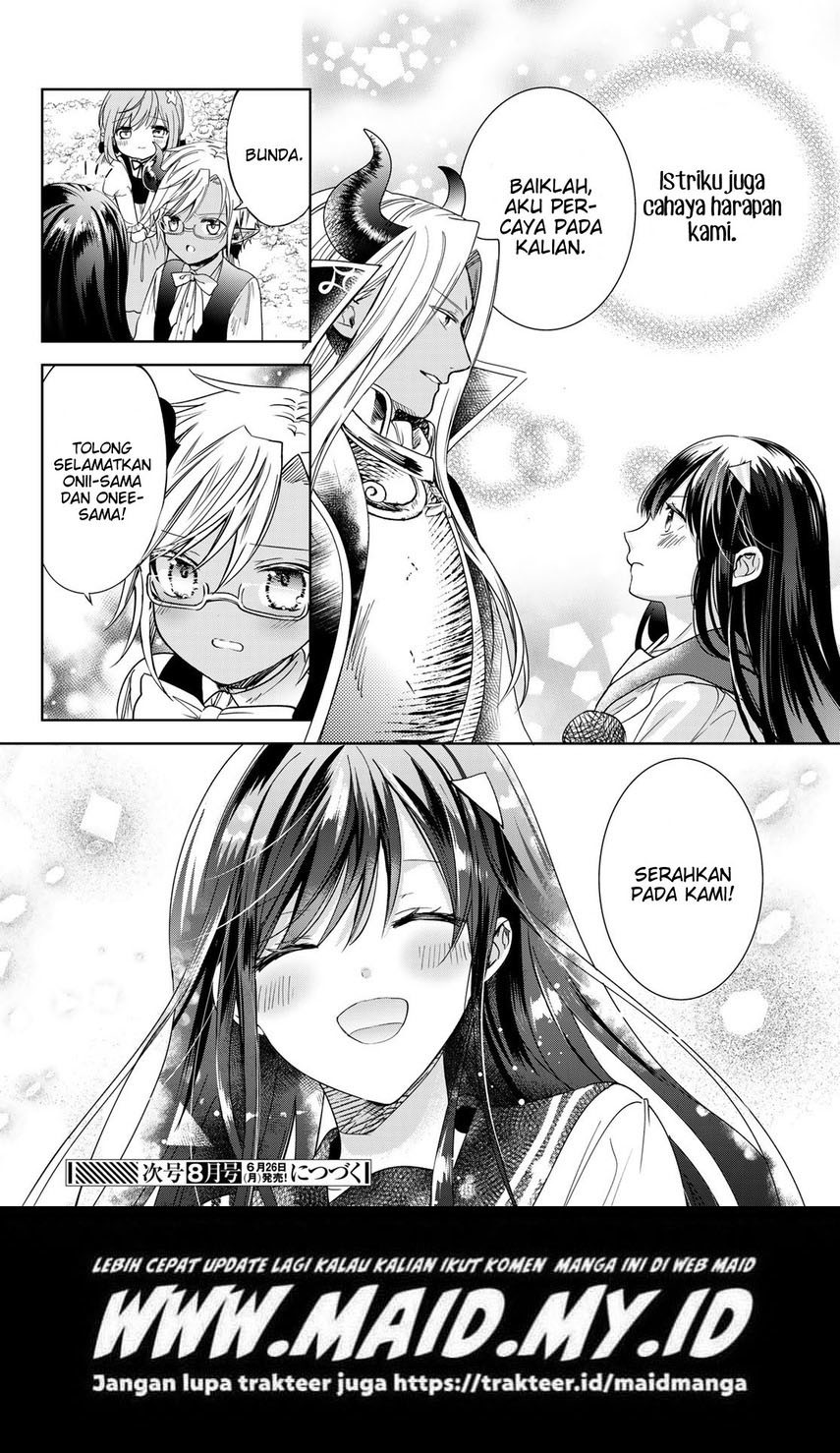 Isekai de Saikyo Mao no Kodomotachi no Mama ni Natchaimashita. Chapter 37.1 - halaman 25