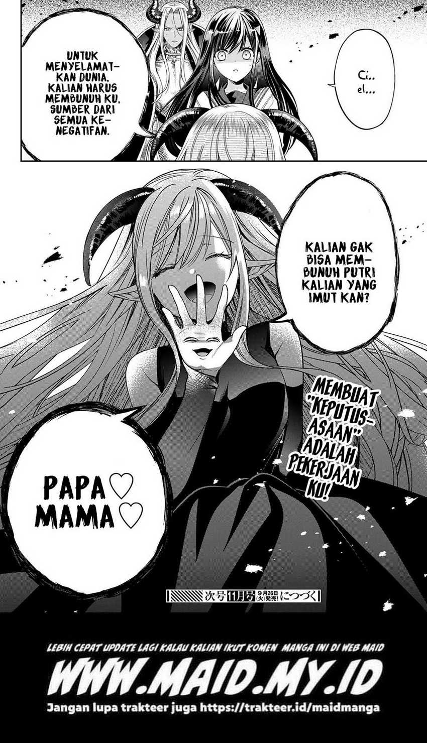Isekai de Saikyo Mao no Kodomotachi no Mama ni Natchaimashita. Chapter 38 - halaman 35