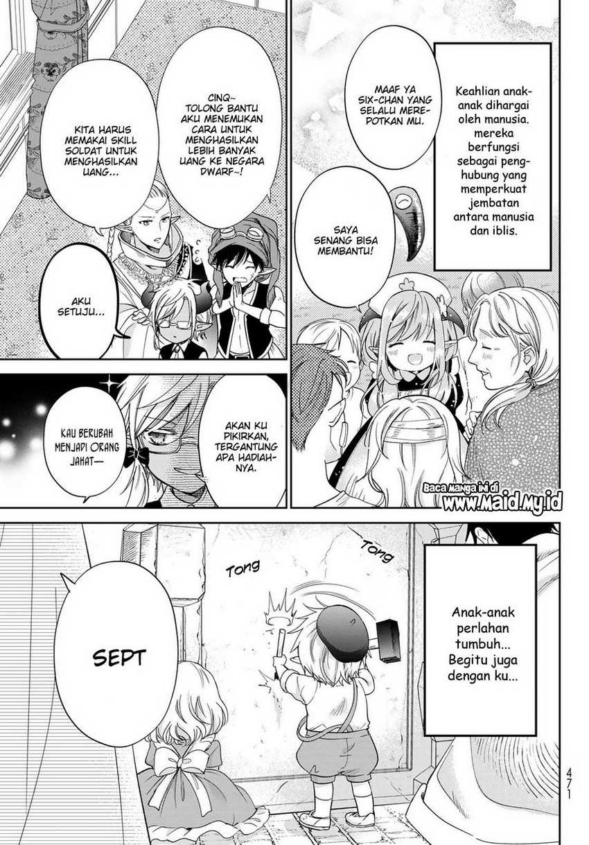 Isekai de Saikyo Mao no Kodomotachi no Mama ni Natchaimashita. Chapter 40 - halaman 49