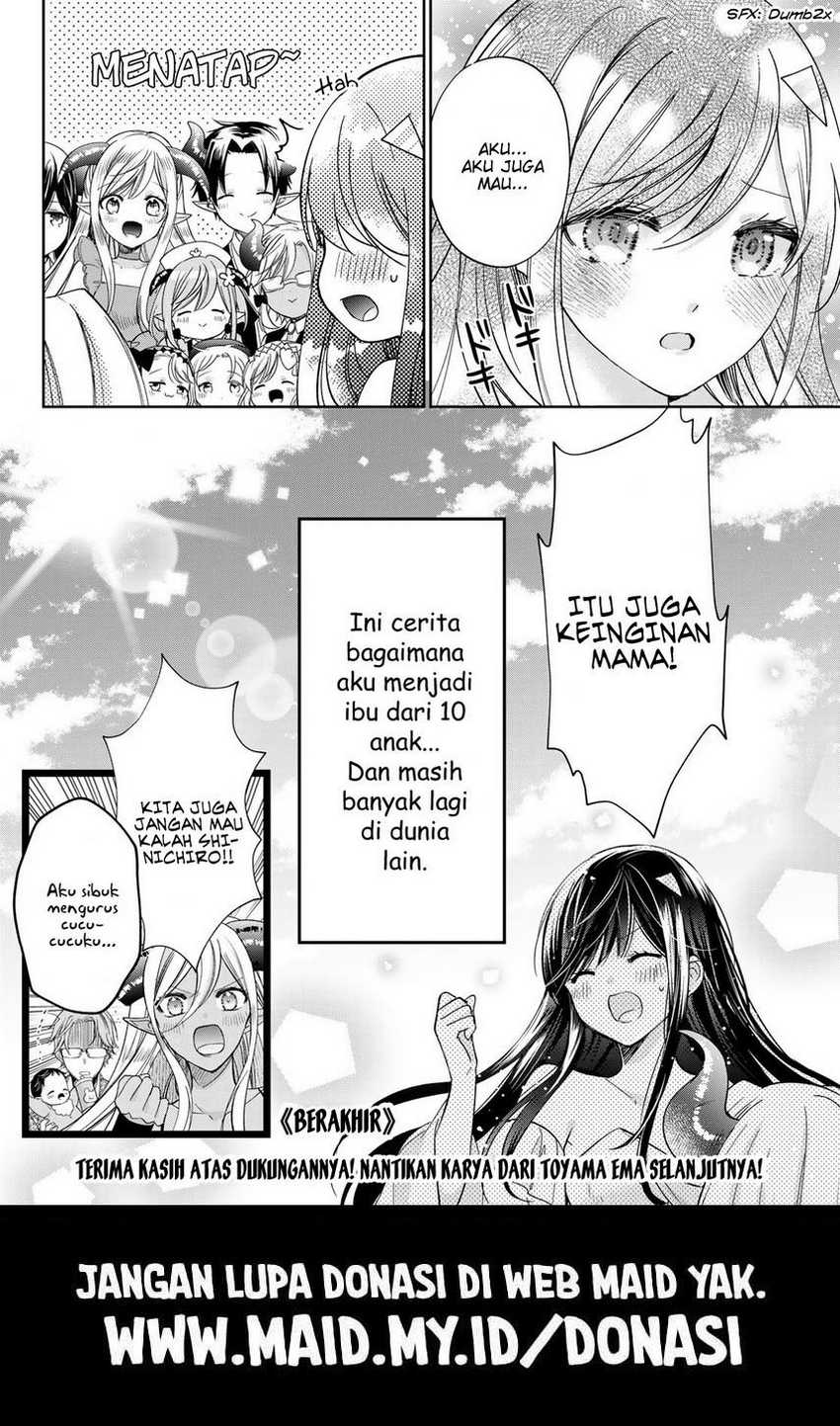 Isekai de Saikyo Mao no Kodomotachi no Mama ni Natchaimashita. Chapter 40 - halaman 56