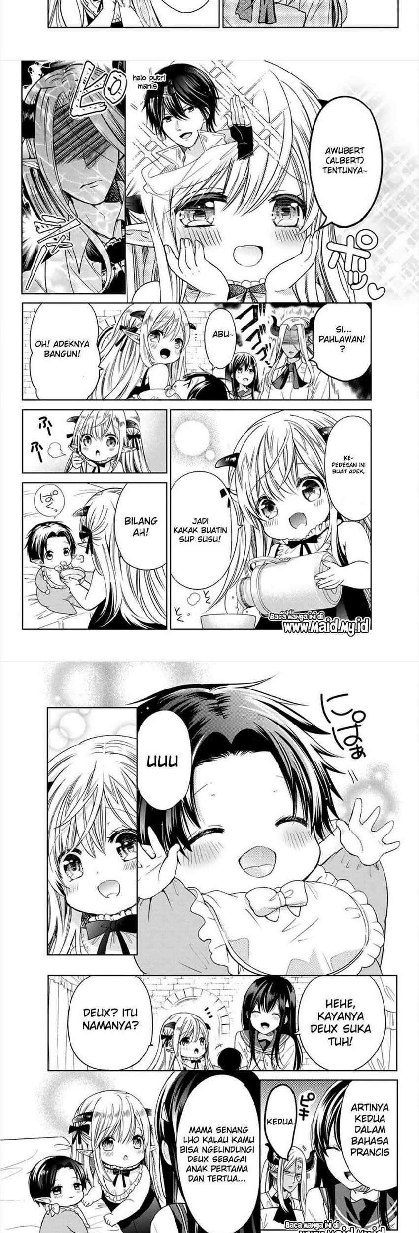 Isekai de Saikyo Mao no Kodomotachi no Mama ni Natchaimashita. Chapter 7 - halaman 21