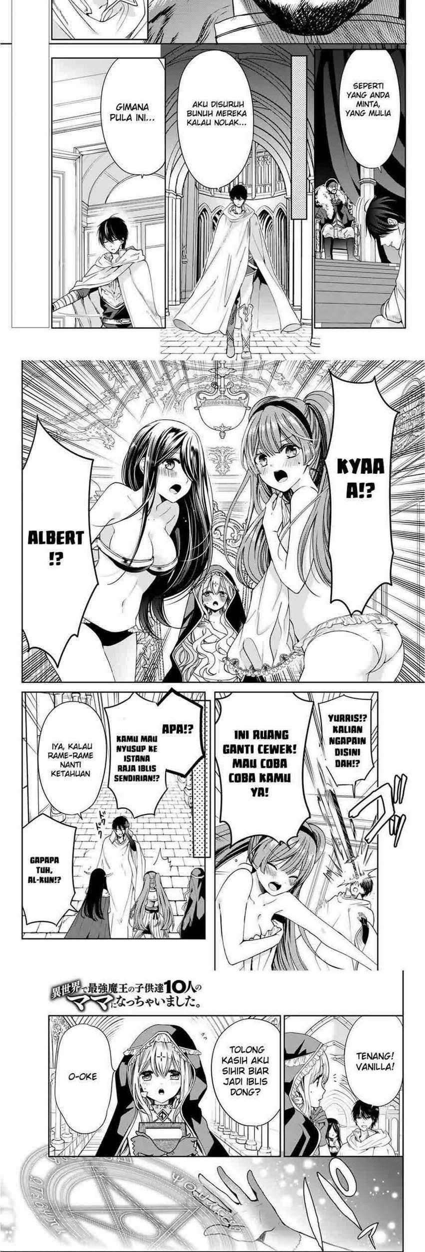 Isekai de Saikyo Mao no Kodomotachi no Mama ni Natchaimashita. Chapter 8.1 - halaman 5