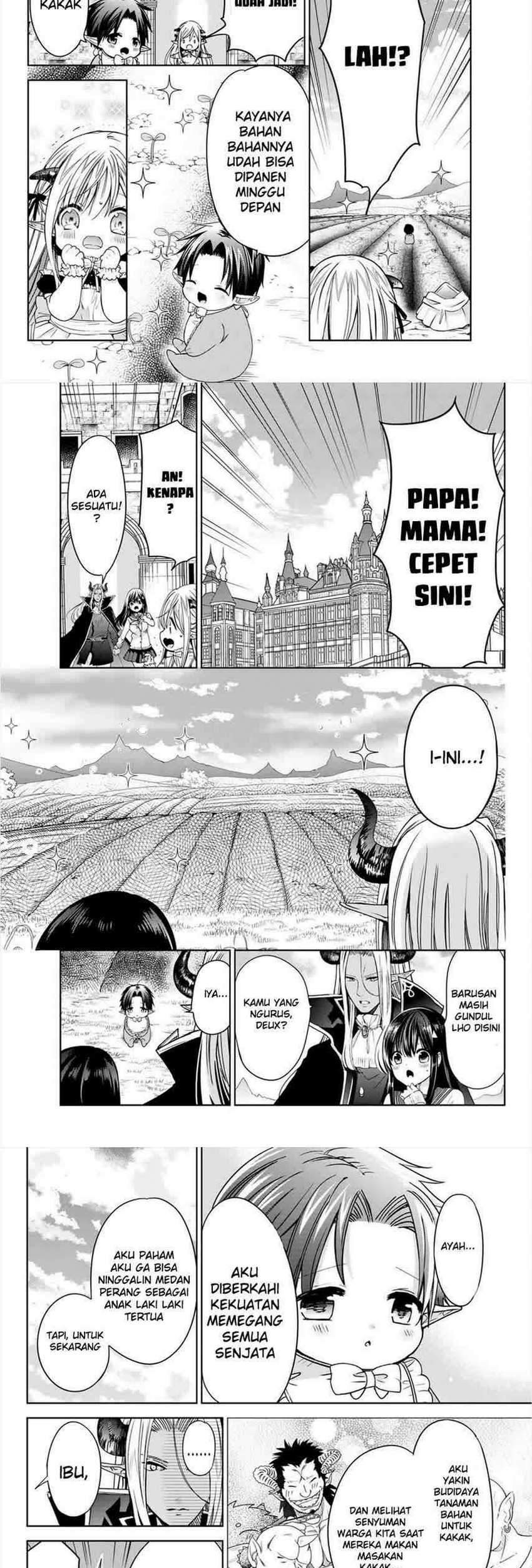 Isekai de Saikyo Mao no Kodomotachi no Mama ni Natchaimashita. Chapter 8.2 - halaman 13