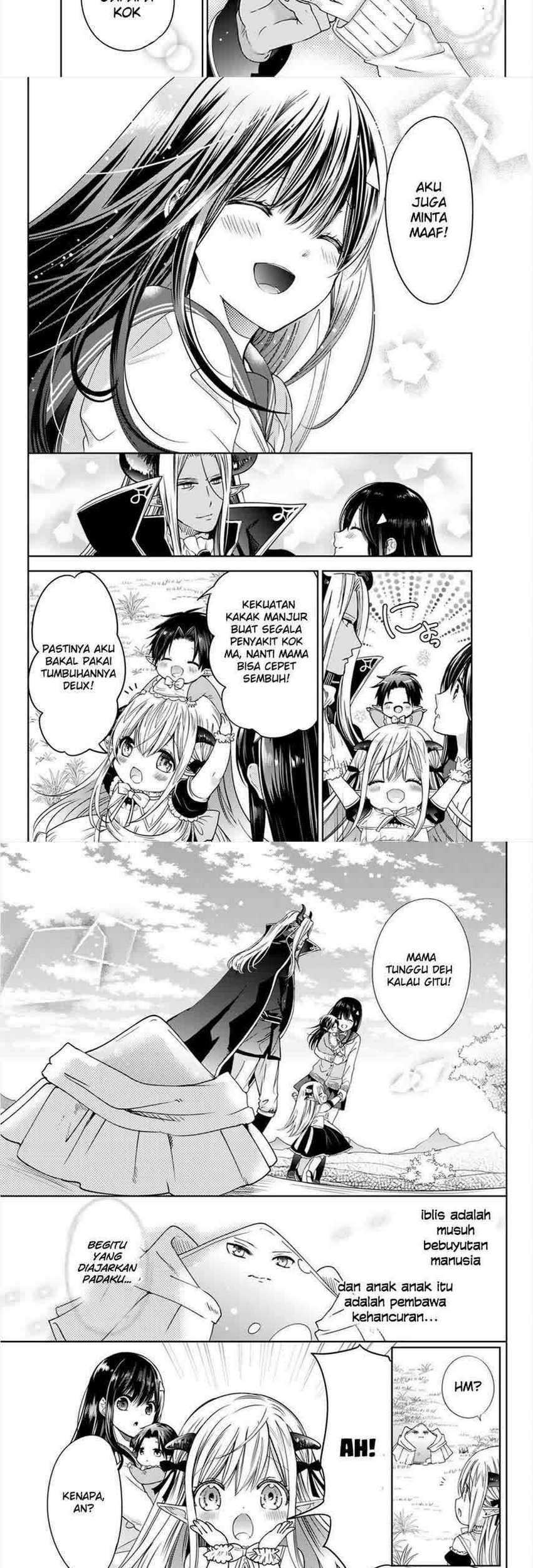 Isekai de Saikyo Mao no Kodomotachi no Mama ni Natchaimashita. Chapter 8.2 - halaman 17