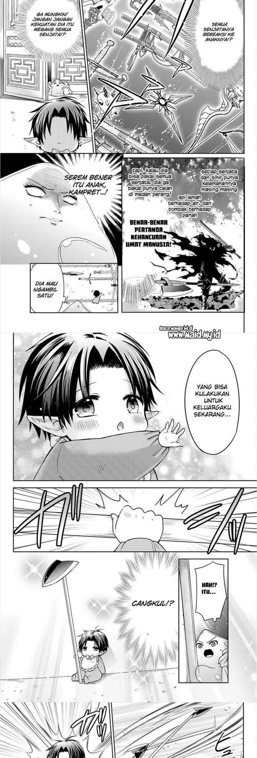 Isekai de Saikyo Mao no Kodomotachi no Mama ni Natchaimashita. Chapter 8.2 - halaman 9