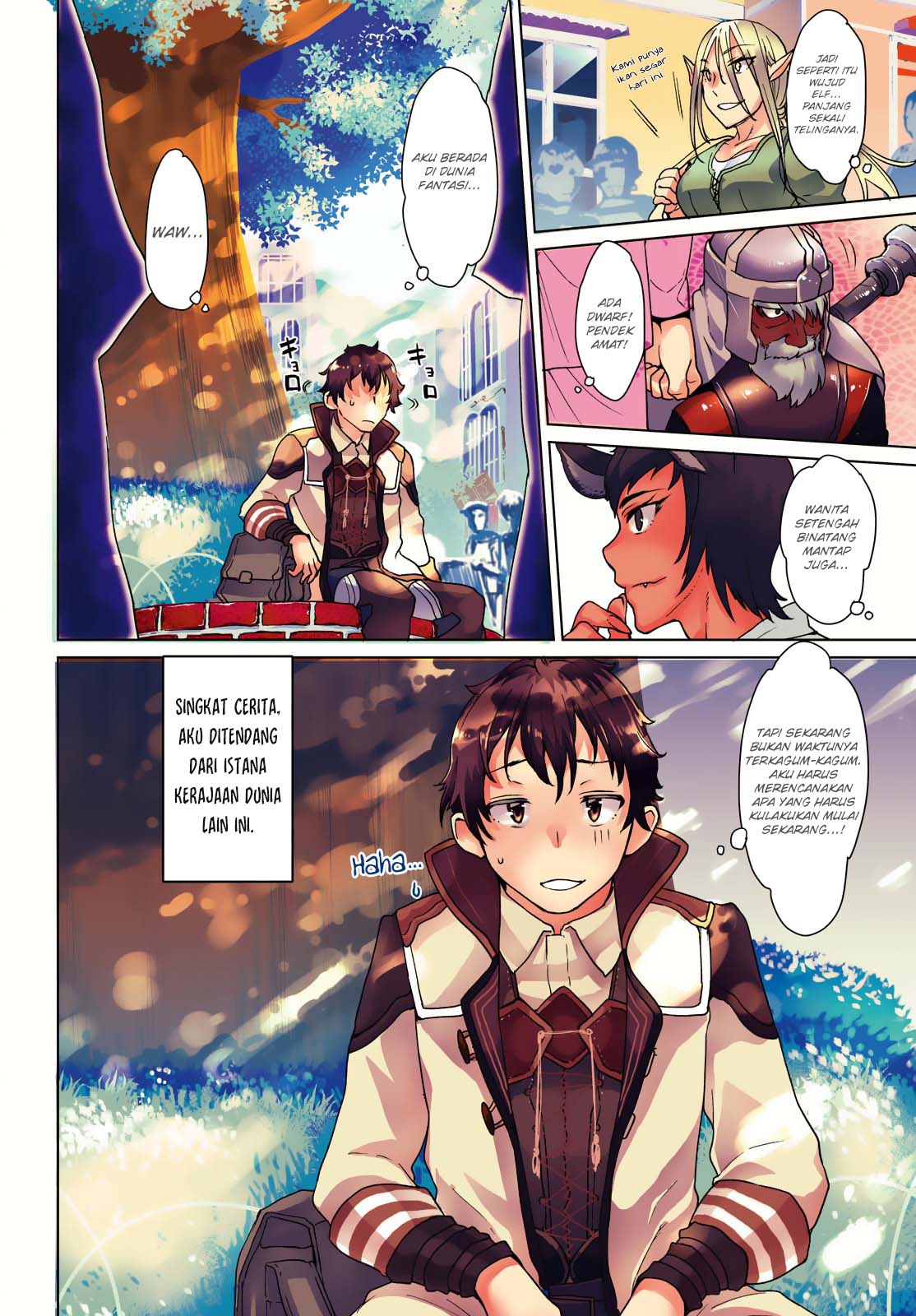 Isekai de Skill wo Kaitai shitara Cheat na Yome ga Zoushoku Shimashita: Gainen Kousa no Structure Chapter 1 - halaman 4