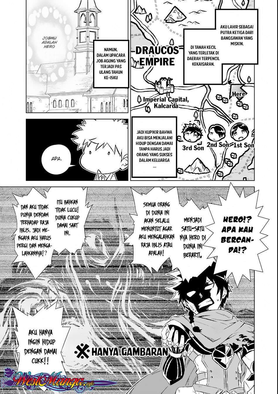 Isekai de tadahitori no mamono tsukai ~ tenshoku shitara maou ni machigawa remashita Chapter 1.1 - halaman 7