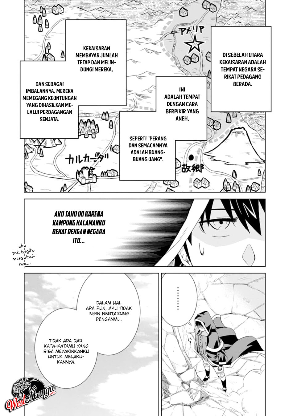 Isekai de tadahitori no mamono tsukai ~ tenshoku shitara maou ni machigawa remashita Chapter 13 - halaman 35