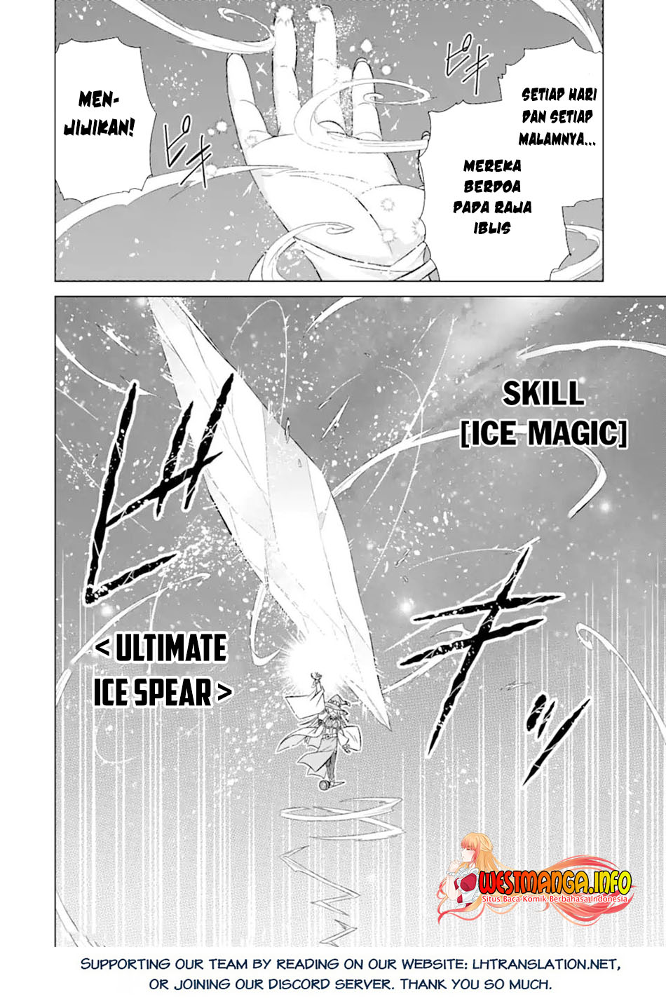 Isekai de tadahitori no mamono tsukai ~ tenshoku shitara maou ni machigawa remashita Chapter 42.1 - halaman 17