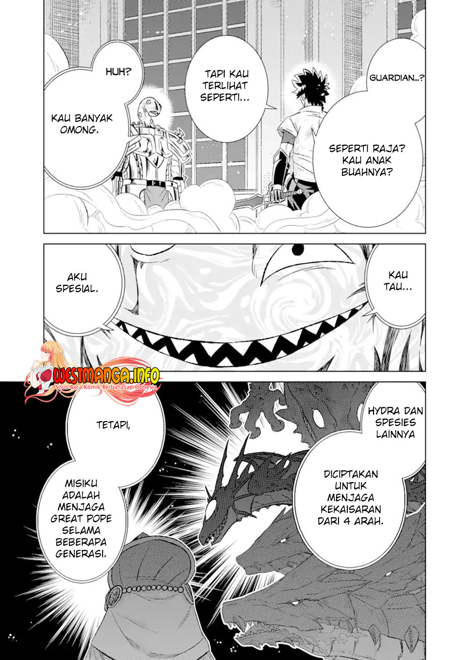 Isekai de tadahitori no mamono tsukai ~ tenshoku shitara maou ni machigawa remashita Chapter 43.1 - halaman 2