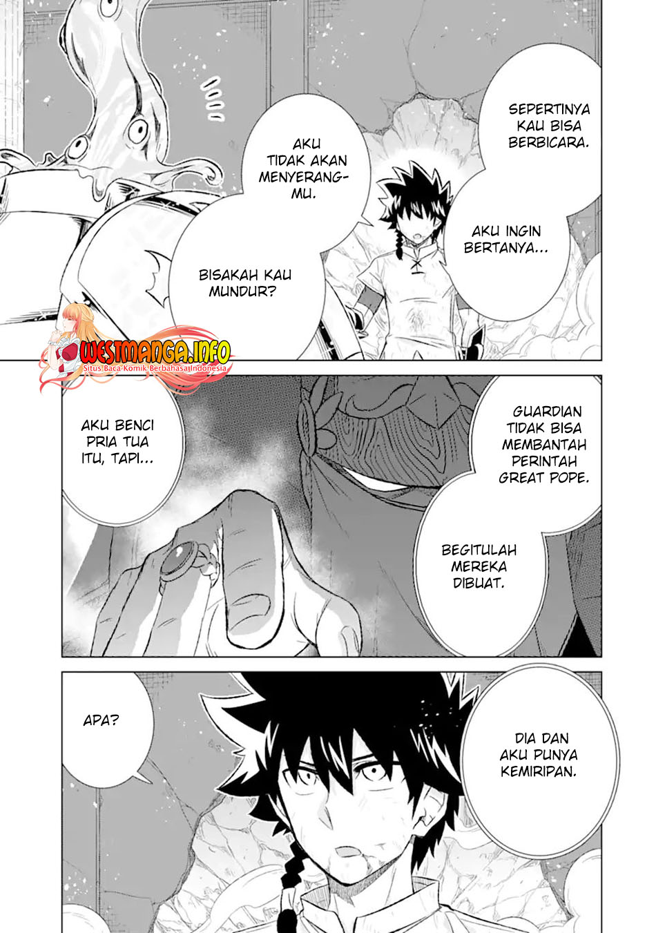 Isekai de tadahitori no mamono tsukai ~ tenshoku shitara maou ni machigawa remashita Chapter 43.1 - halaman 4