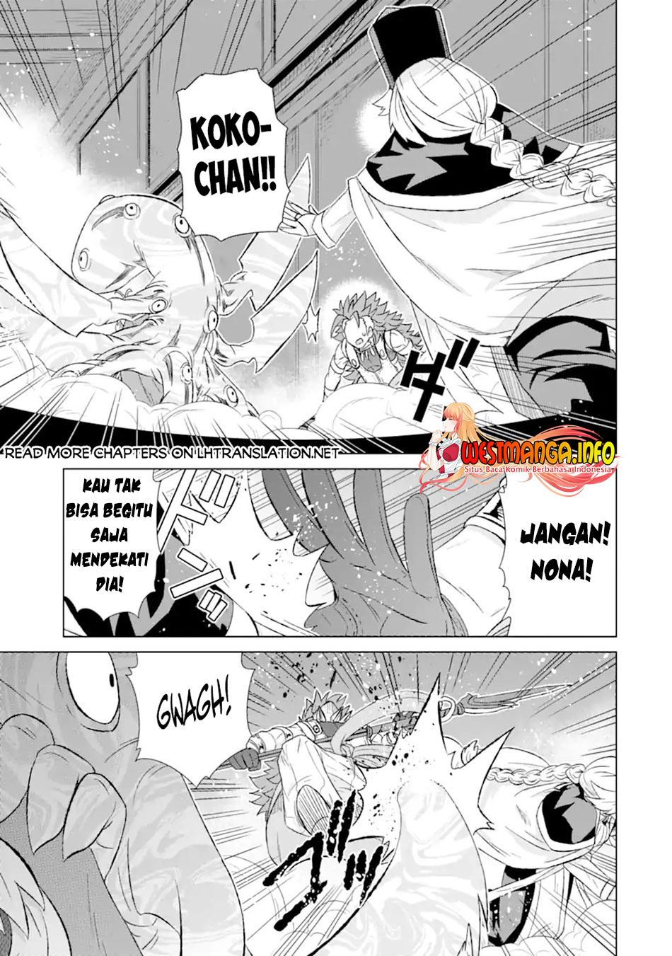 Isekai de tadahitori no mamono tsukai ~ tenshoku shitara maou ni machigawa remashita Chapter 44.1 - halaman 3