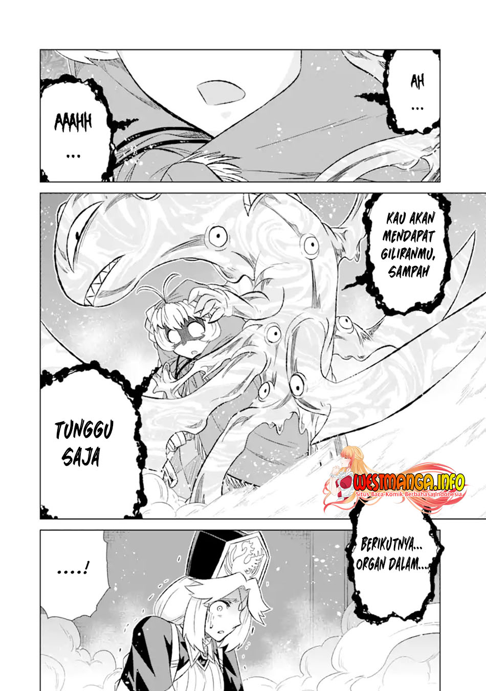 Isekai de tadahitori no mamono tsukai ~ tenshoku shitara maou ni machigawa remashita Chapter 44.1 - halaman 4