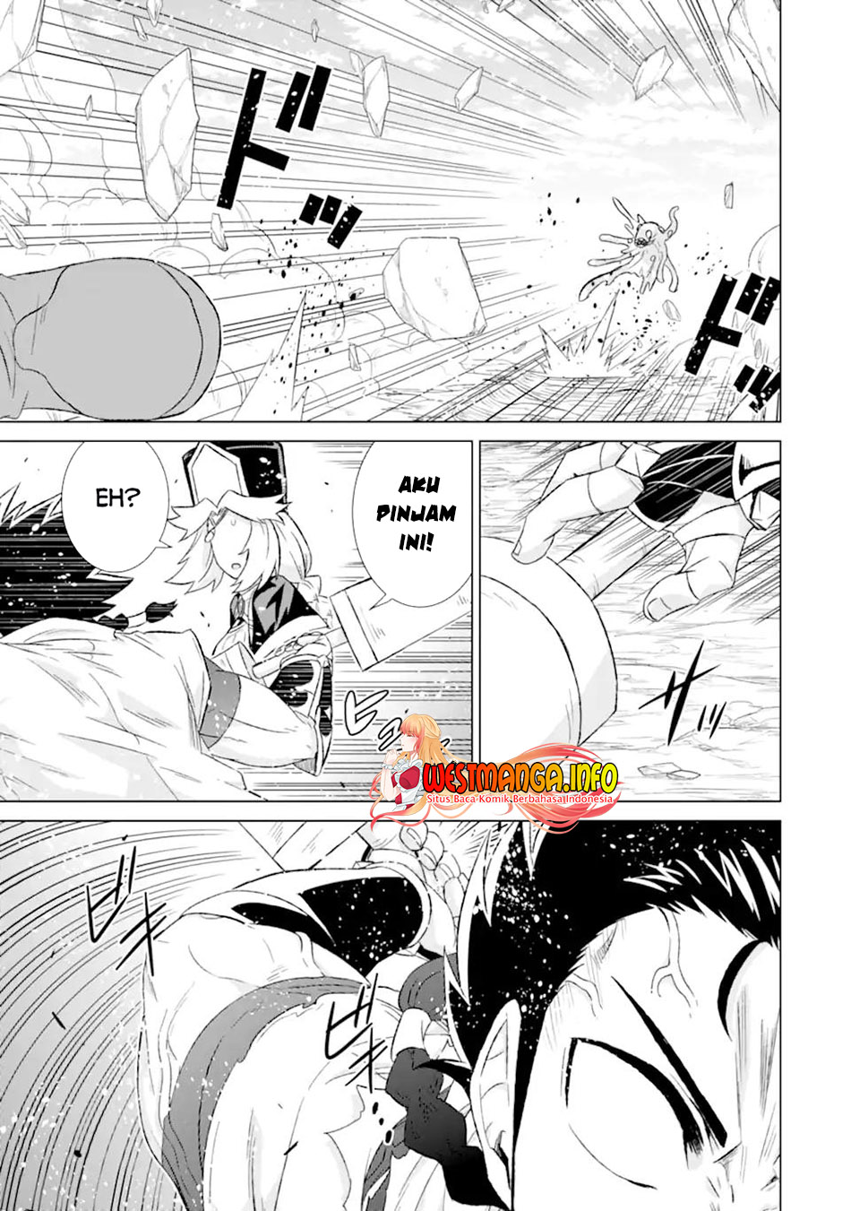 Isekai de tadahitori no mamono tsukai ~ tenshoku shitara maou ni machigawa remashita Chapter 48.1 - halaman 1