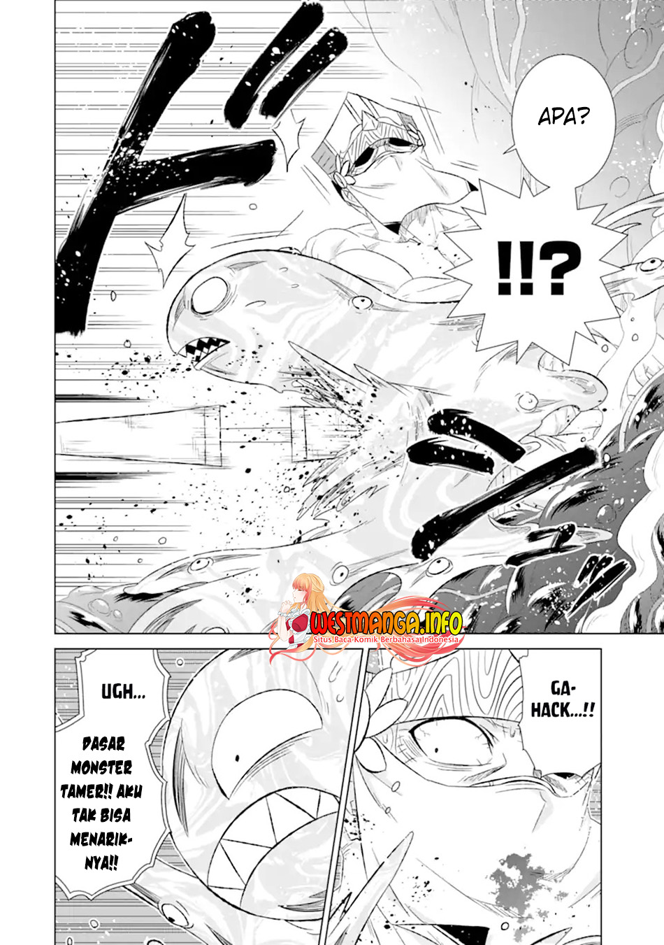 Isekai de tadahitori no mamono tsukai ~ tenshoku shitara maou ni machigawa remashita Chapter 48.1 - halaman 4