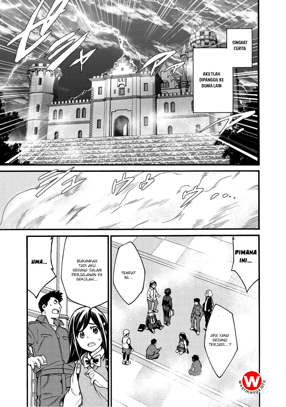 Isekai de Tochi o Katte Noujou o Tsukurou Chapter 1 - halaman 1