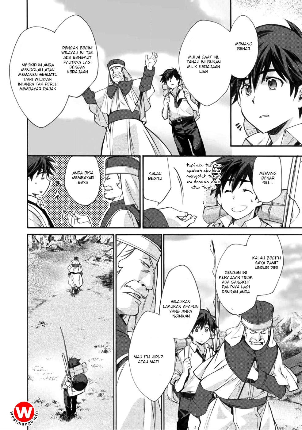 Isekai de Tochi o Katte Noujou o Tsukurou Chapter 1 - halaman 19