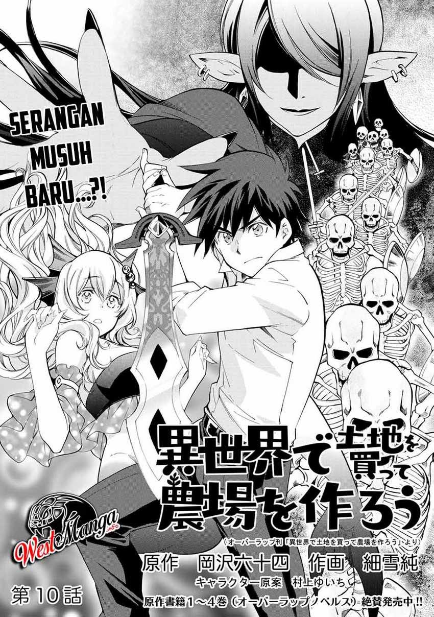 Isekai de Tochi o Katte Noujou o Tsukurou Chapter 10 - halaman 4