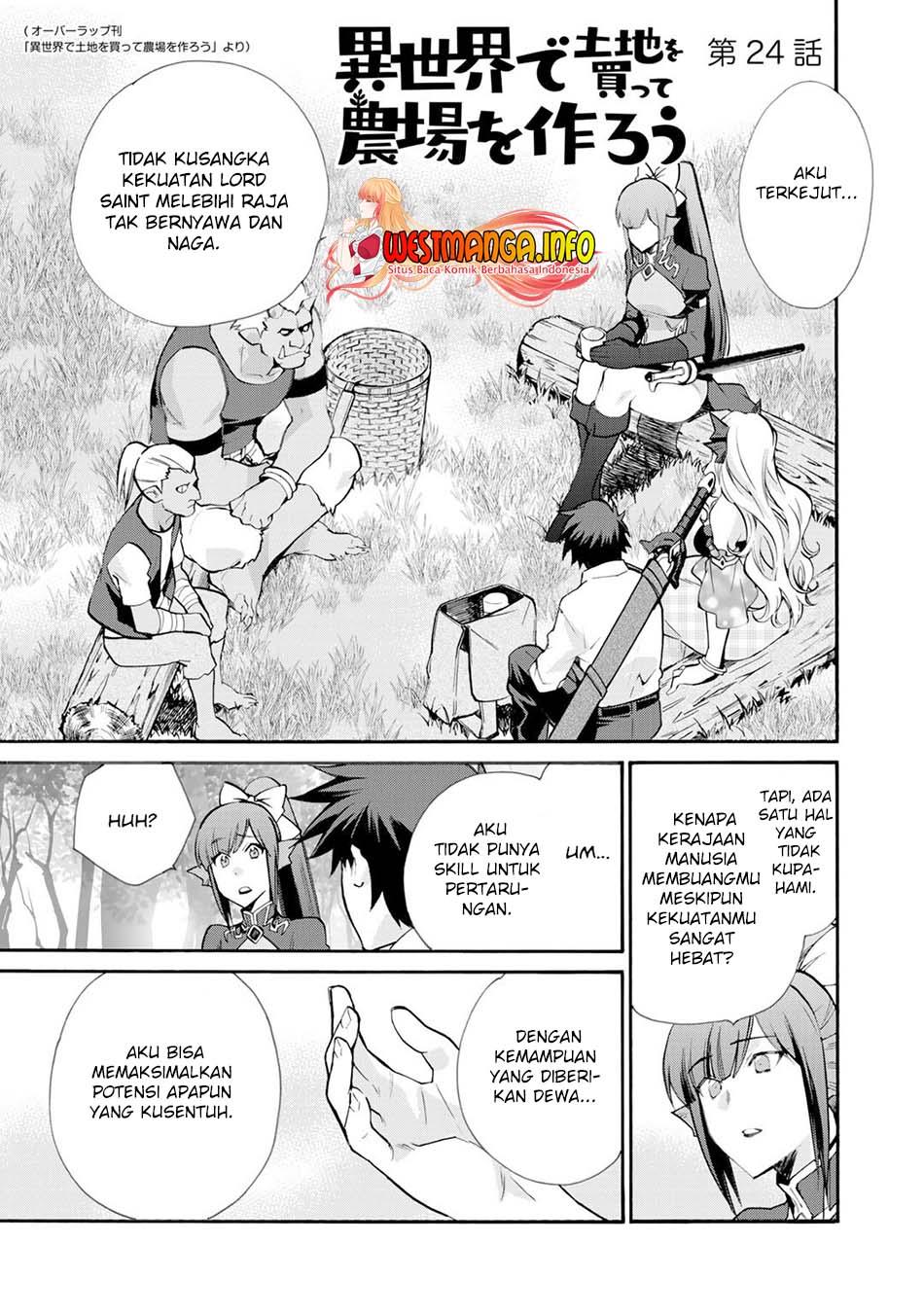 Isekai de Tochi o Katte Noujou o Tsukurou Chapter 24 - halaman 2