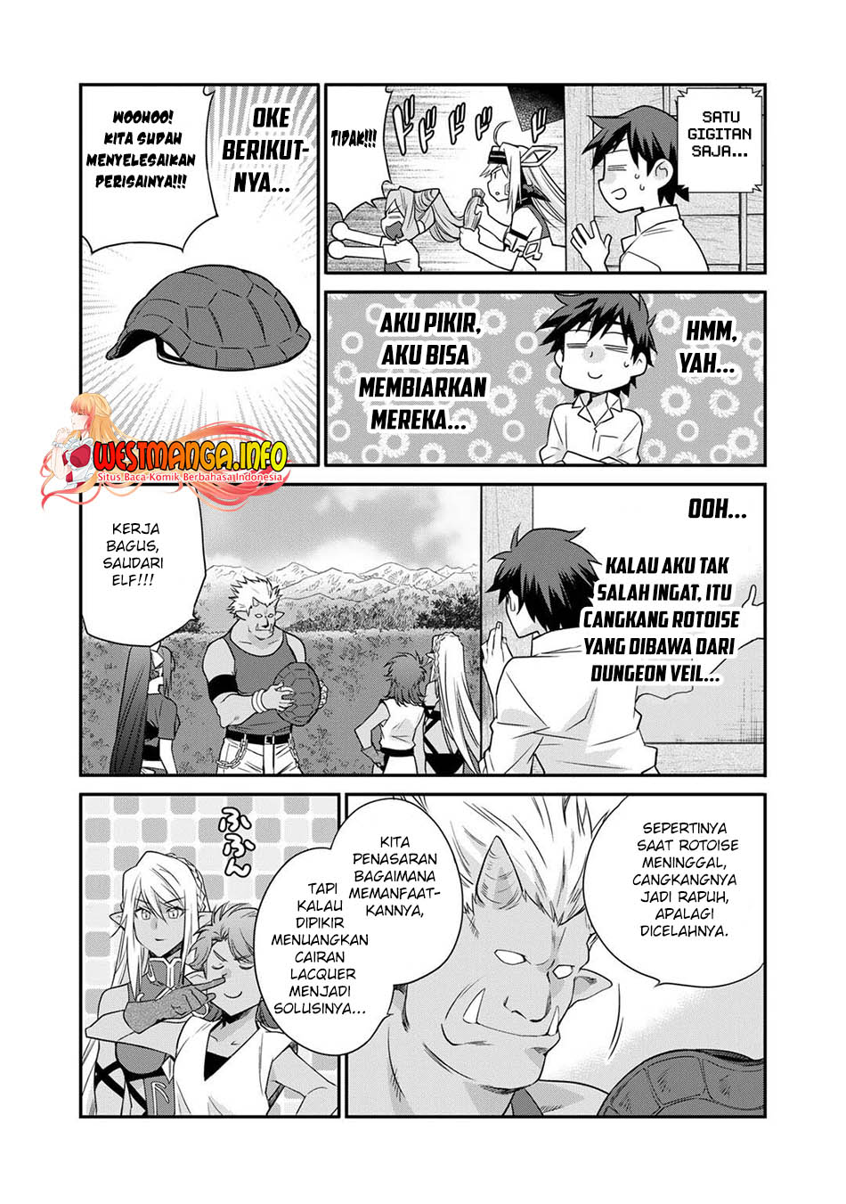 Isekai de Tochi o Katte Noujou o Tsukurou Chapter 42.5 - halaman 9