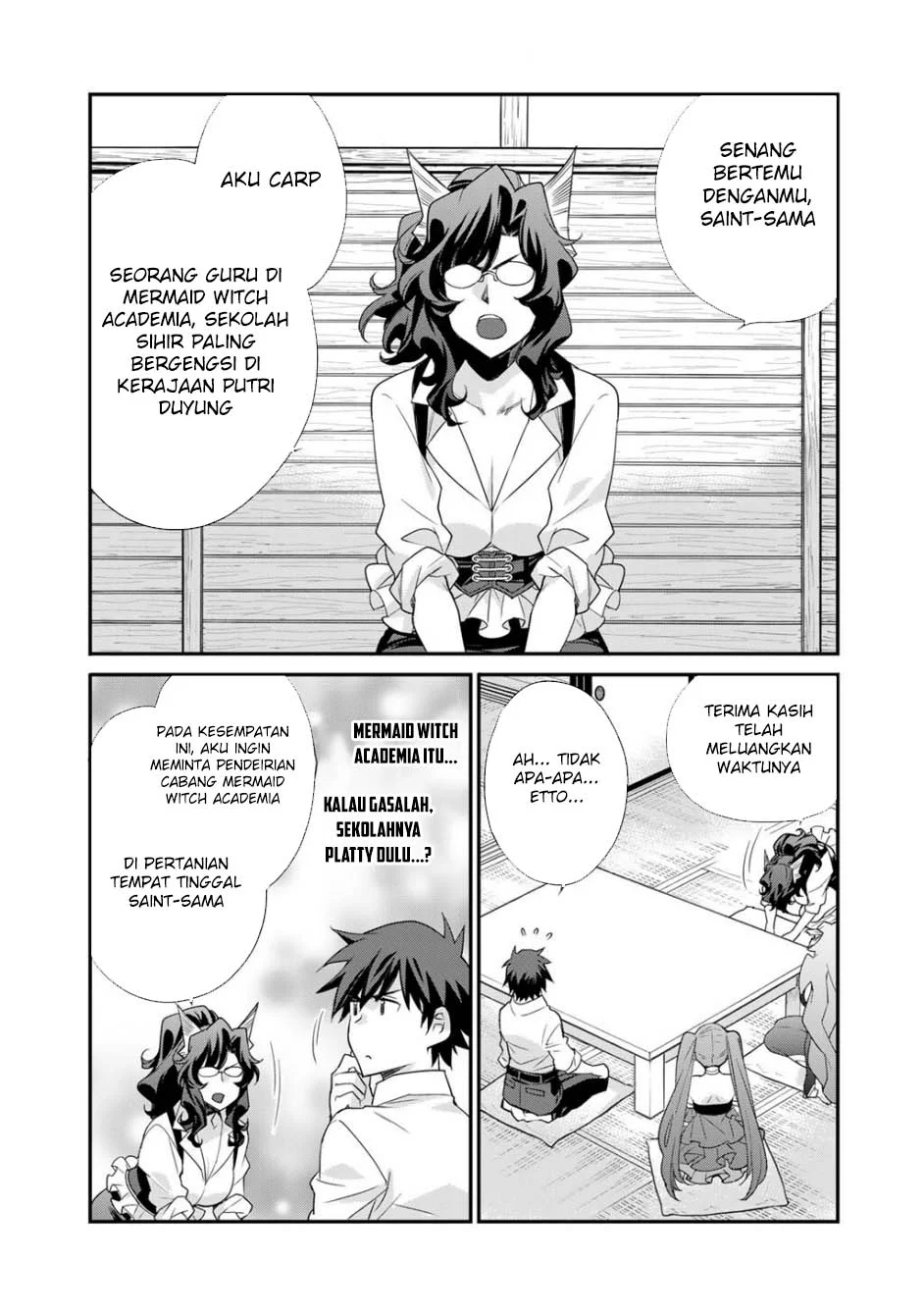 Isekai de Tochi o Katte Noujou o Tsukurou Chapter 64 - halaman 13