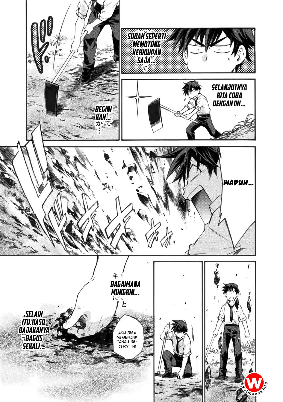 Isekai de Tochi wo Katte Noujou wo Tsukurou Chapter 1 - halaman 32