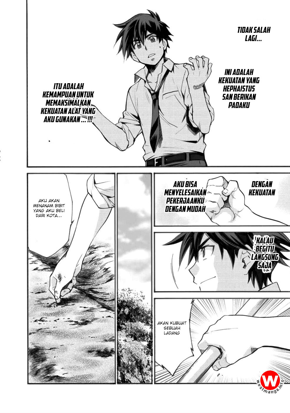 Isekai de Tochi wo Katte Noujou wo Tsukurou Chapter 1 - halaman 33