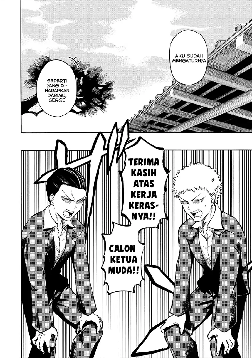 Isekai de Yakuza Hajimemashita: Yume no Henkyou Slow Life wa Oazukechuu Chapter 5 - halaman 16
