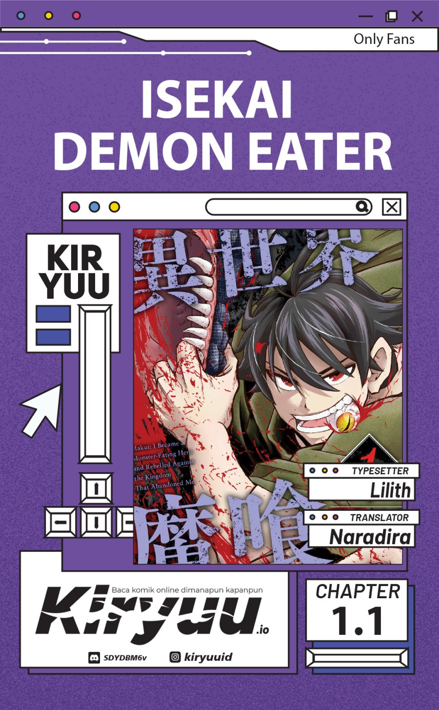 Isekai Demon Eater – I Became a Monster Eating Hero and Rebelled Against the Kingdom That Abandoned Me Chapter 1.1 - halaman 1