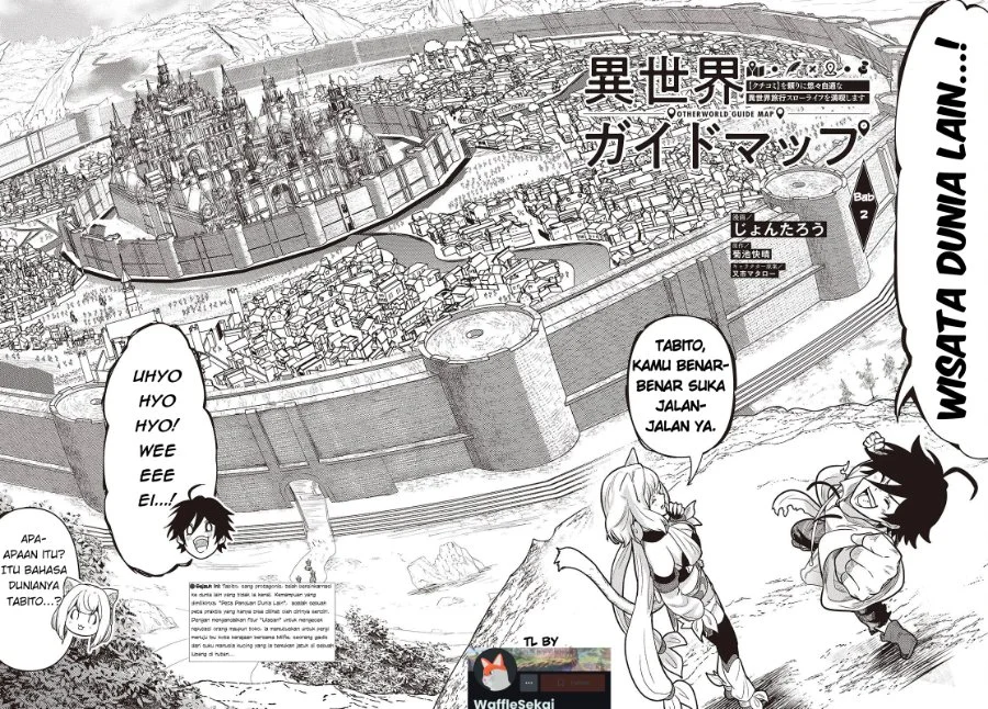 Isekai Guide Map: [Kuchikomi] o Tayori ni Yuuyuujiteki na Isekai Ryokou Slow Life o Mankitsu Shimasu Chapter 2 - halaman 2