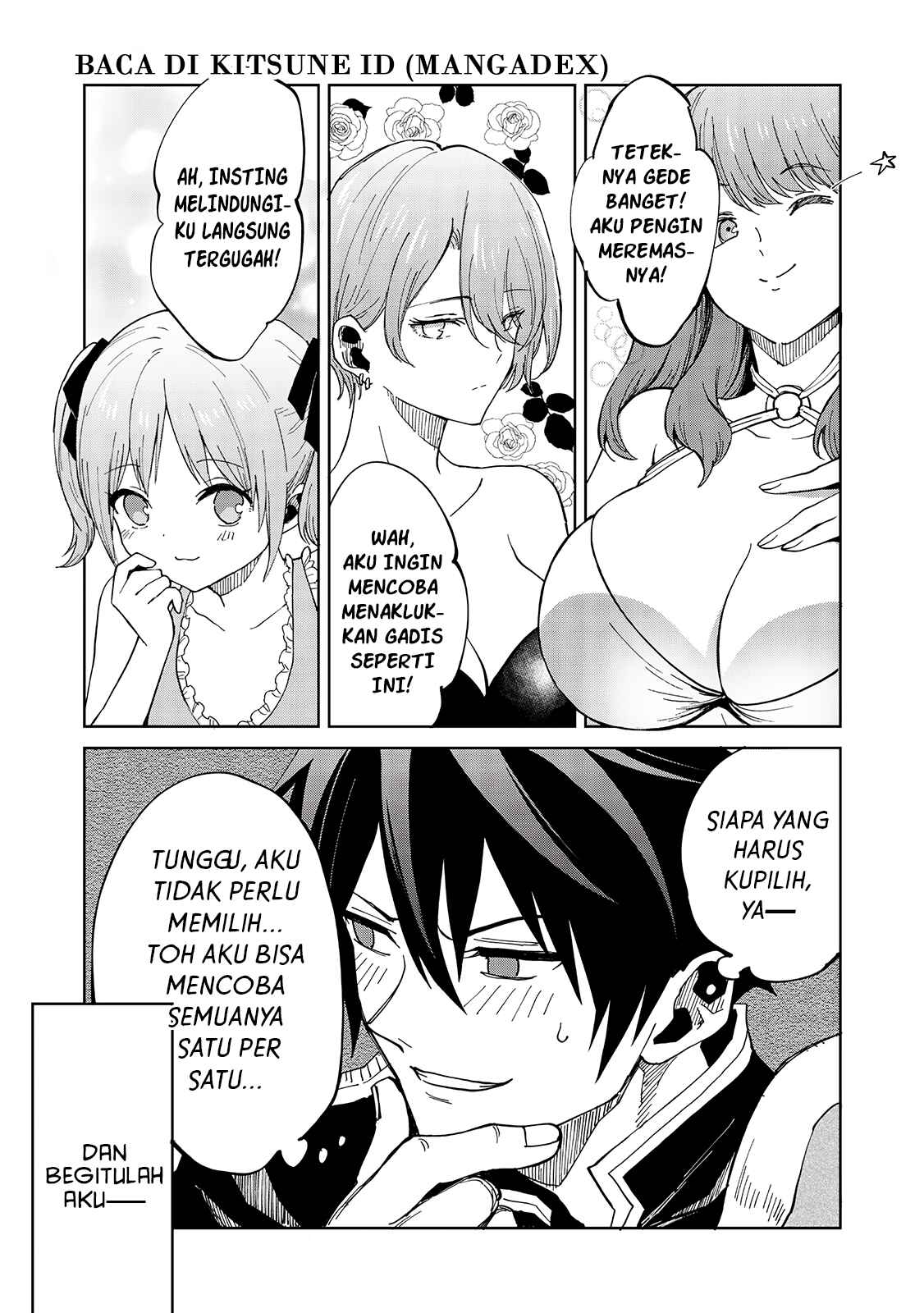 Isekai Harem Loop: I'll Embrace You Over and Over to Escape from This Repeating Day Chapter 2 - halaman 20