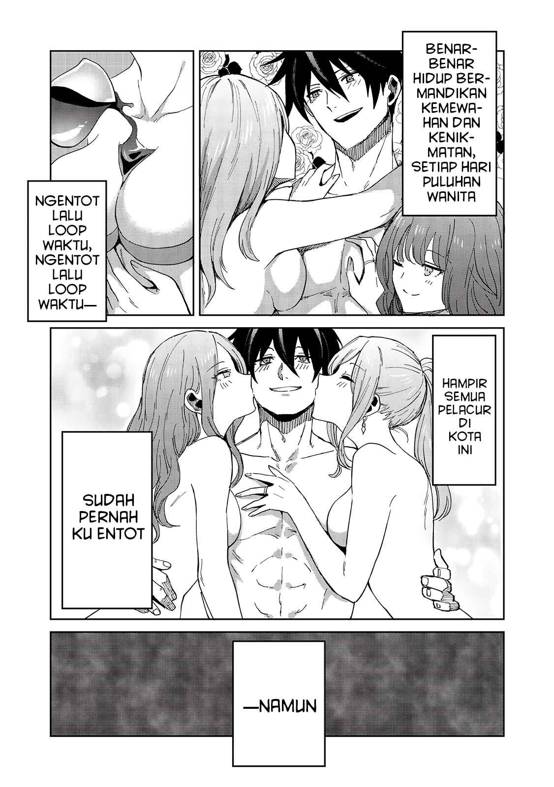 Isekai Harem Loop: I'll Embrace You Over and Over to Escape from This Repeating Day Chapter 2 - halaman 22