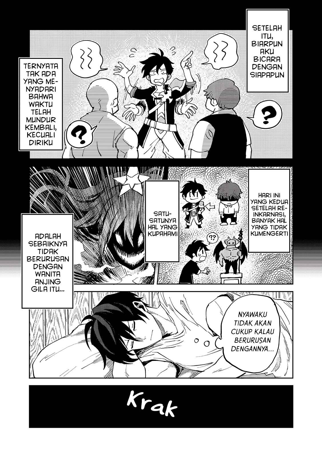 Isekai Harem Loop: I'll Embrace You Over and Over to Escape from This Repeating Day Chapter 2 - halaman 4