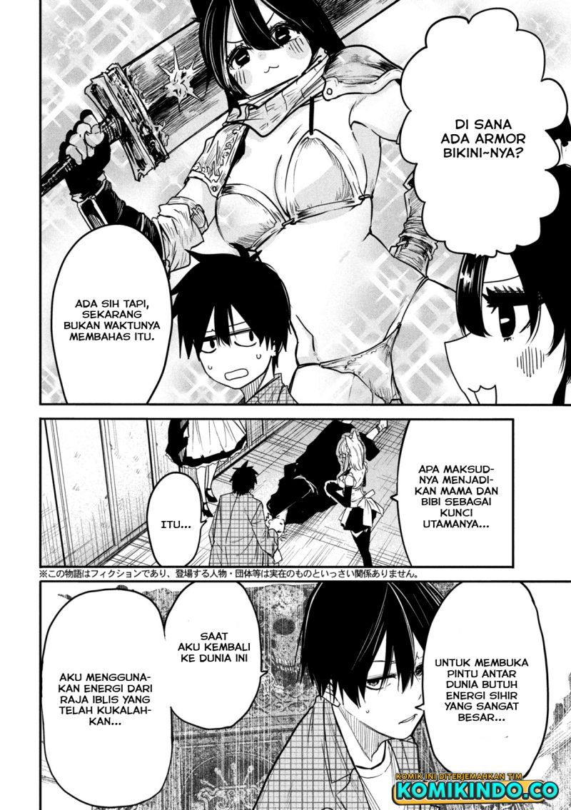Isekai Kaeri no Daikenja-sama wa Sore Demo Kossori Kurashite Iru Tsumori desu Chapter 11.1 - halaman 3