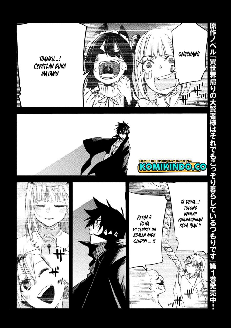 Isekai Kaeri no Daikenja-sama wa Sore Demo Kossori Kurashite Iru Tsumori desu Chapter 15 - halaman 33