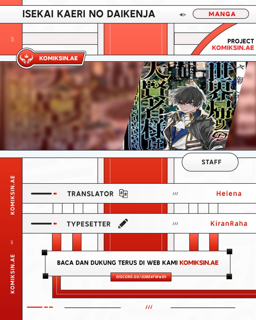 Isekai Kaeri no Daikenja-sama wa Sore Demo Kossori Kurashite Iru Tsumori desu Chapter 43 - halaman 1