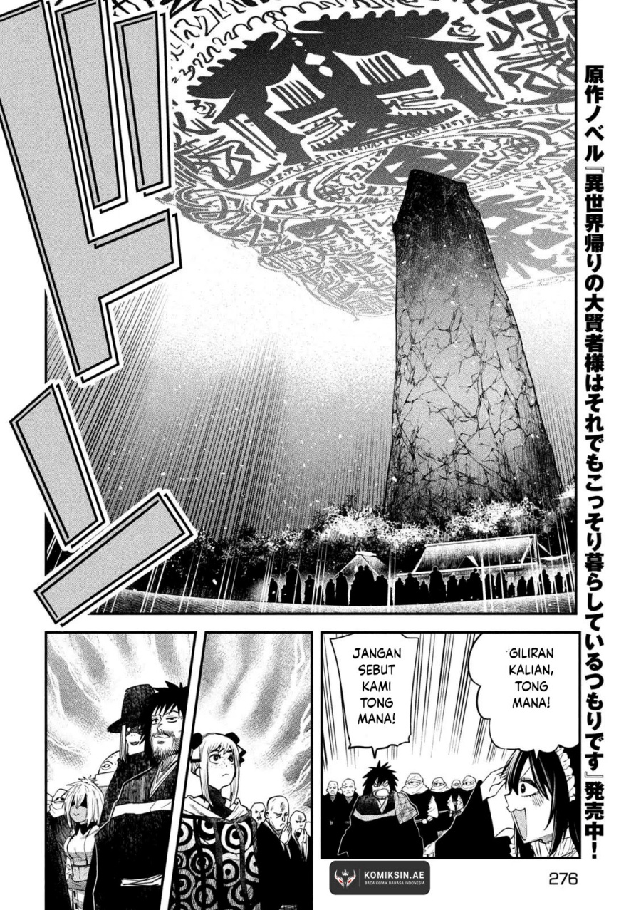 Isekai Kaeri no Daikenja-sama wa Sore Demo Kossori Kurashite Iru Tsumori desu Chapter 43 - halaman 9
