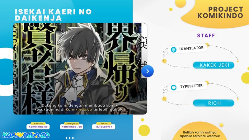 Isekai Kaeri no Daikenja-sama wa Sore Demo Kossori Kurashite Iru Tsumori desu Chapter 6 - halaman 1