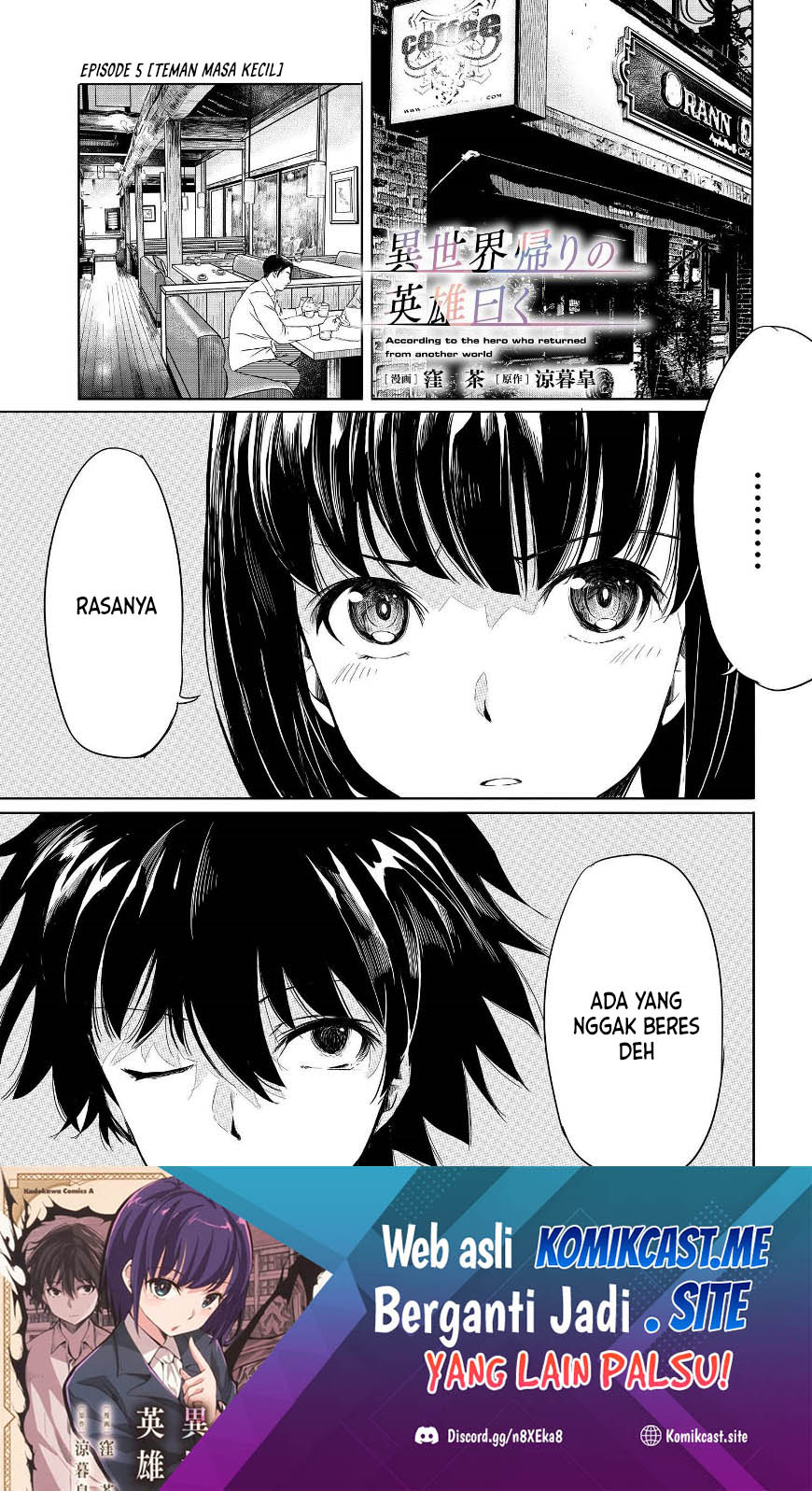Isekai Kaeri no Eiyuu Iwaku Chapter 5.1 - halaman 2