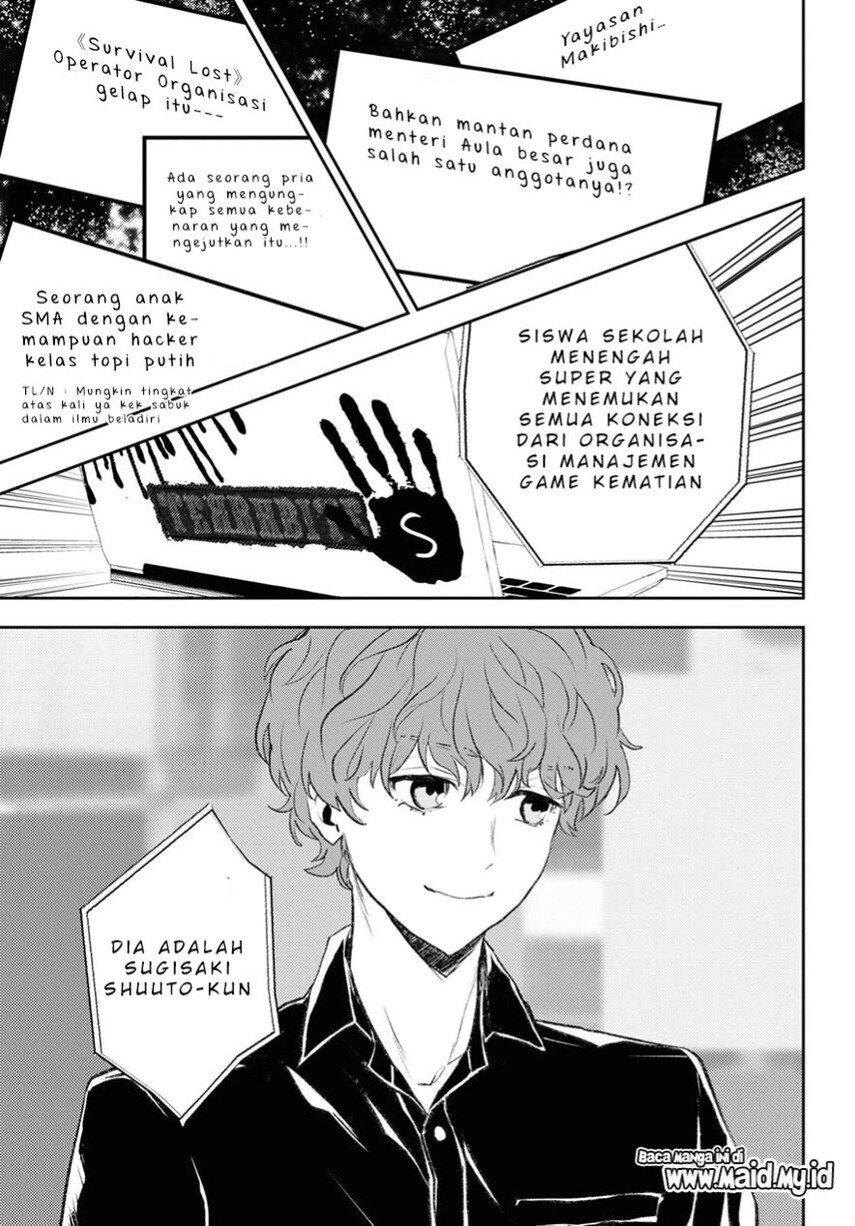 Isekai Kaeri no Moto Yuusha desu ga, Death Game ni Makikomaremashita Chapter 8 - halaman 17