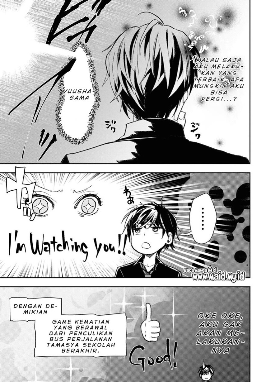 Isekai Kaeri no Moto Yuusha desu ga, Death Game ni Makikomaremashita Chapter 8 - halaman 31